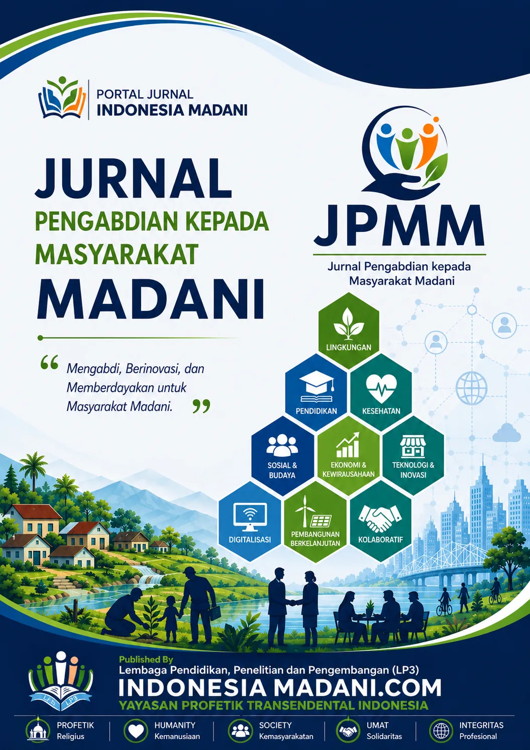 JPMM – Jurnal Pengabdian kepada Masyarakat Madani